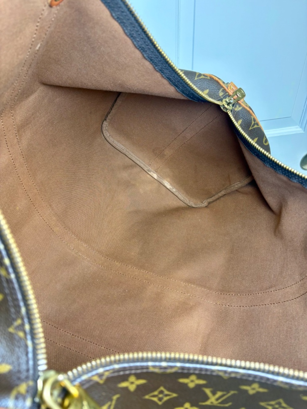 Vintage Louis Vuitton Monogram Keepall Bandouliere 55 - Picture 11 of 13